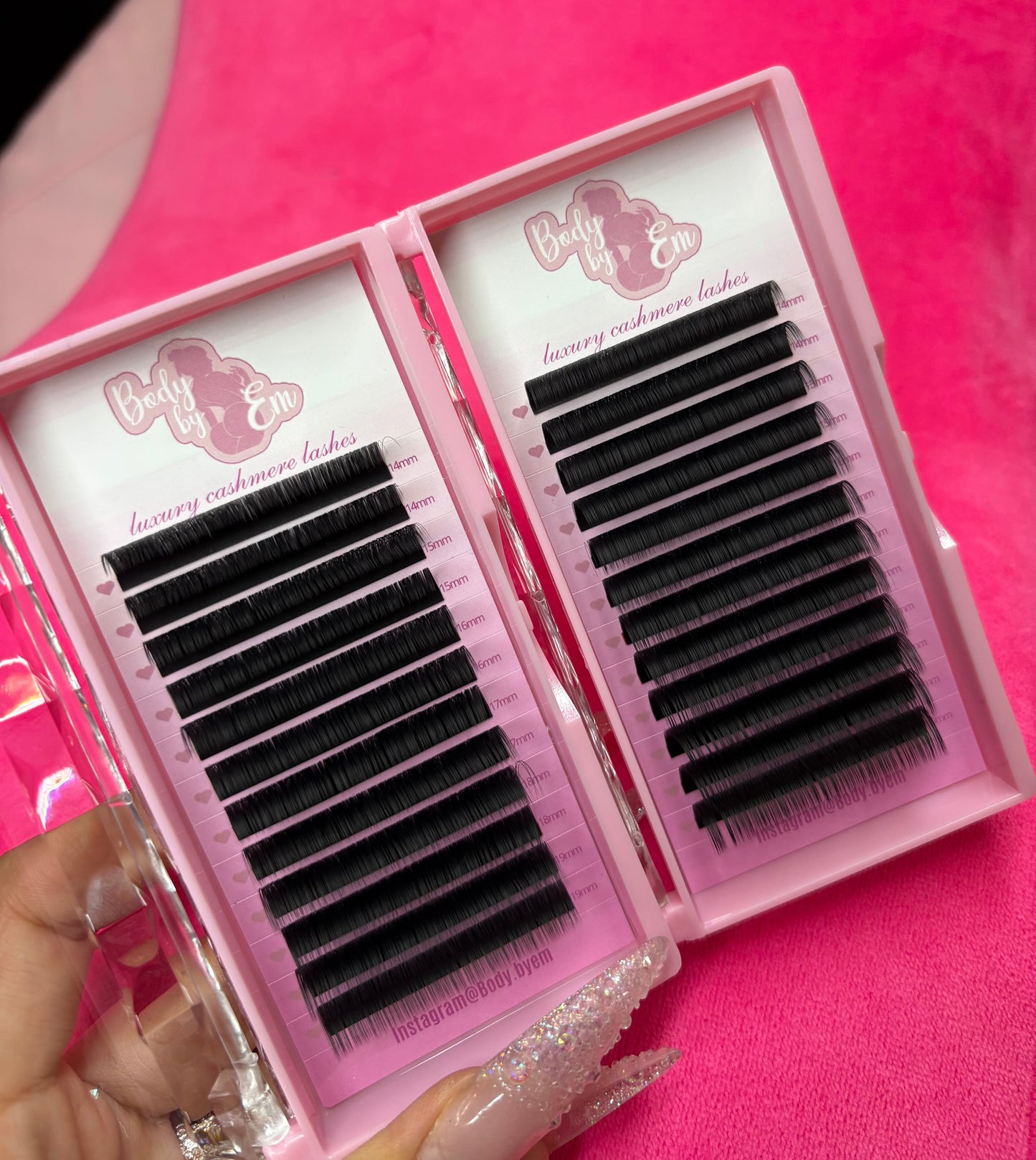 0.5 D & DD Cashmere Mix Tray 14-19mm