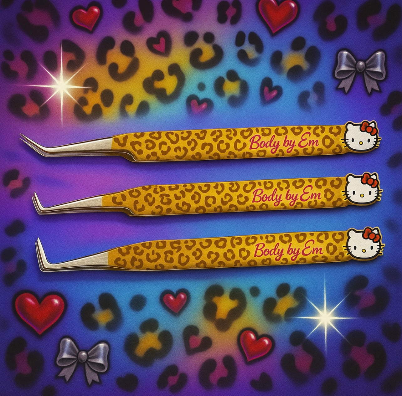 Hello Kitty Cheetah Tweezers