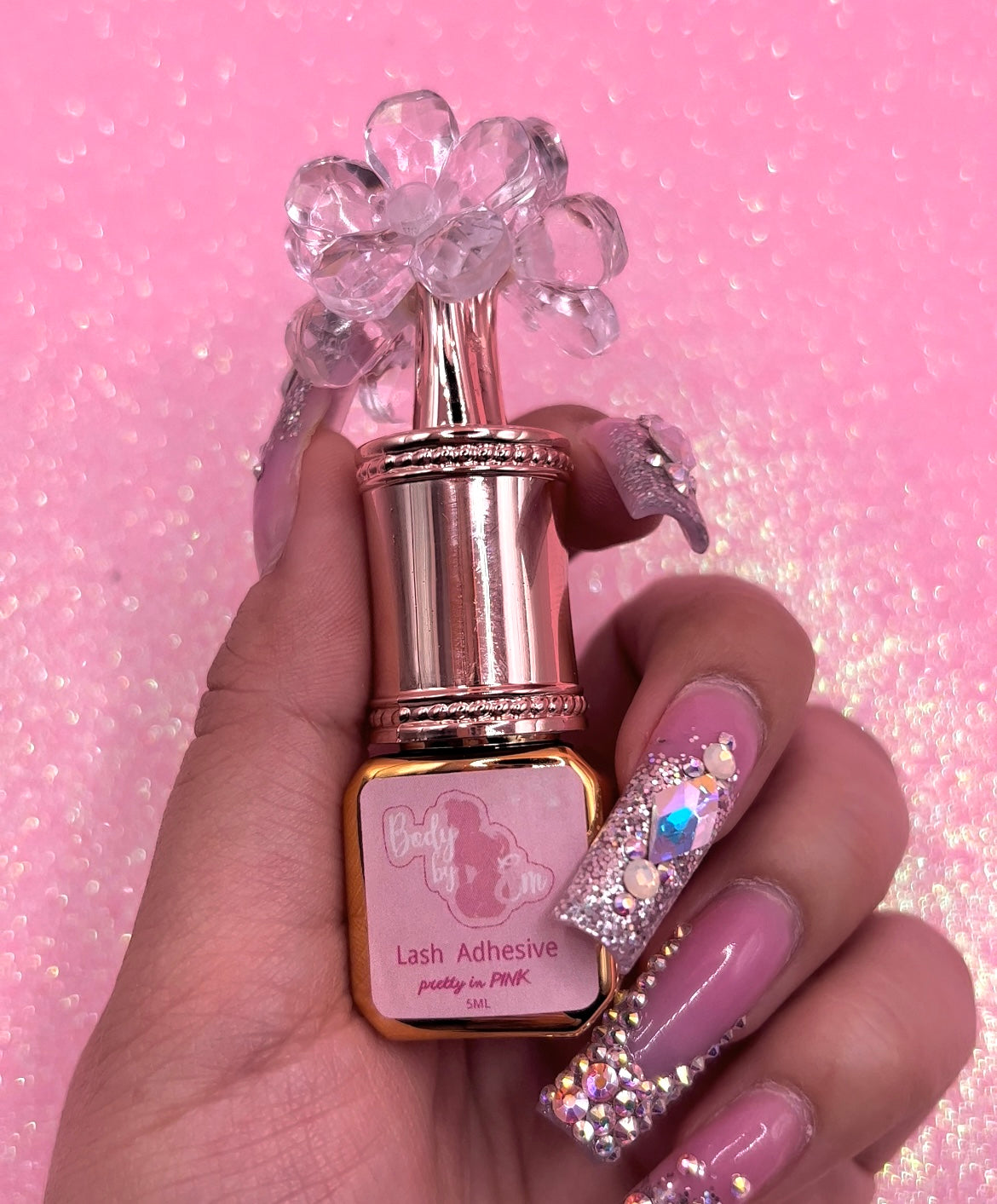 Lash adhesive Pretty in PINK 0.5-1 sec